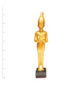 Egyptian God Osiris Golden Statue - Made In Egypt